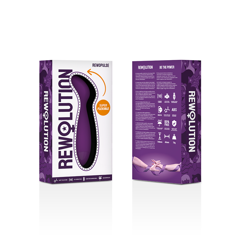 REWOLUTION - REWOPULSE FLEXIBLER VIBRATOR G-PUNKT-STIMULATOR - Sexotim