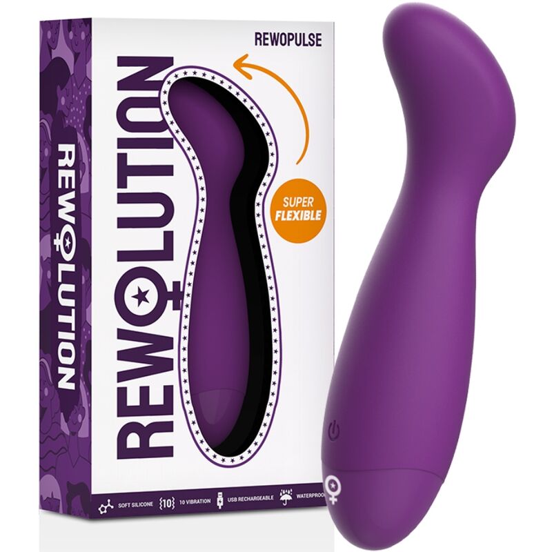 REWOLUTION - REWOPULSE FLEXIBLER VIBRATOR G-PUNKT-STIMULATOR - Sexotim