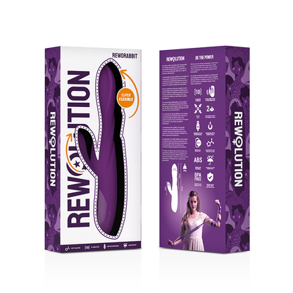 REWOLUTION - REWORABBIT FLEXIBLER VIBRATOR MIT KANINCHEN - Sexotim