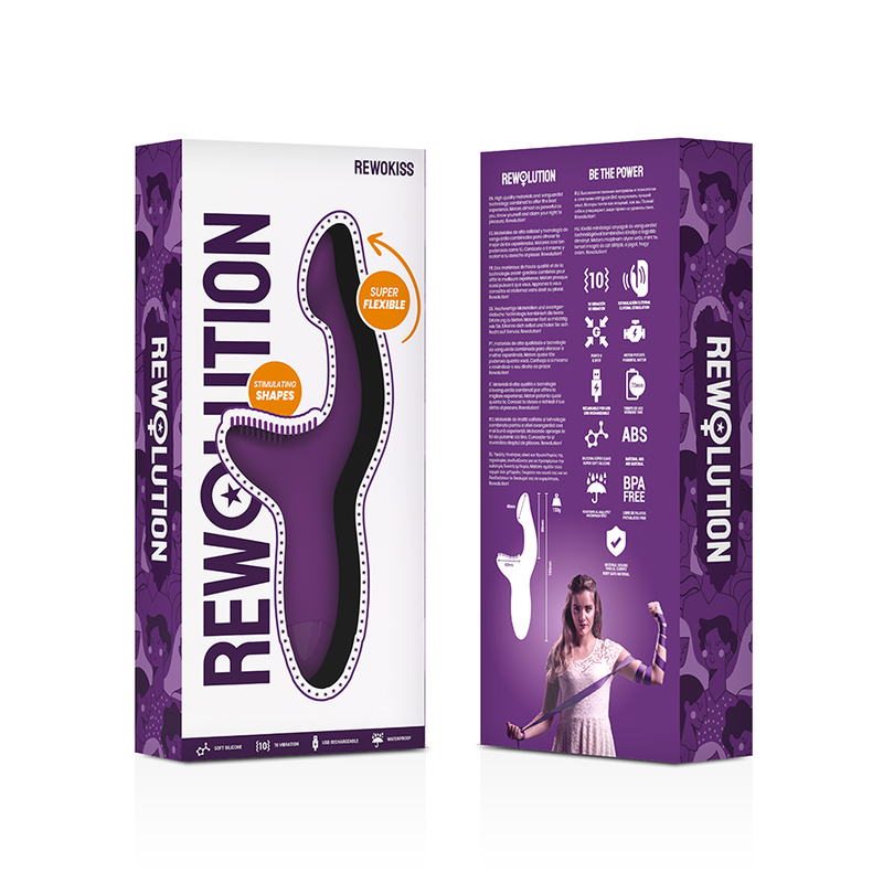 REWOLUTION - REWOKISS VIBRATORPUNKT ZUM STIMULATOR - Sexotim