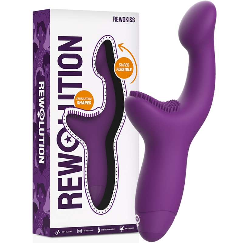 REWOLUTION - REWOKISS VIBRATORPUNKT ZUM STIMULATOR - Sexotim