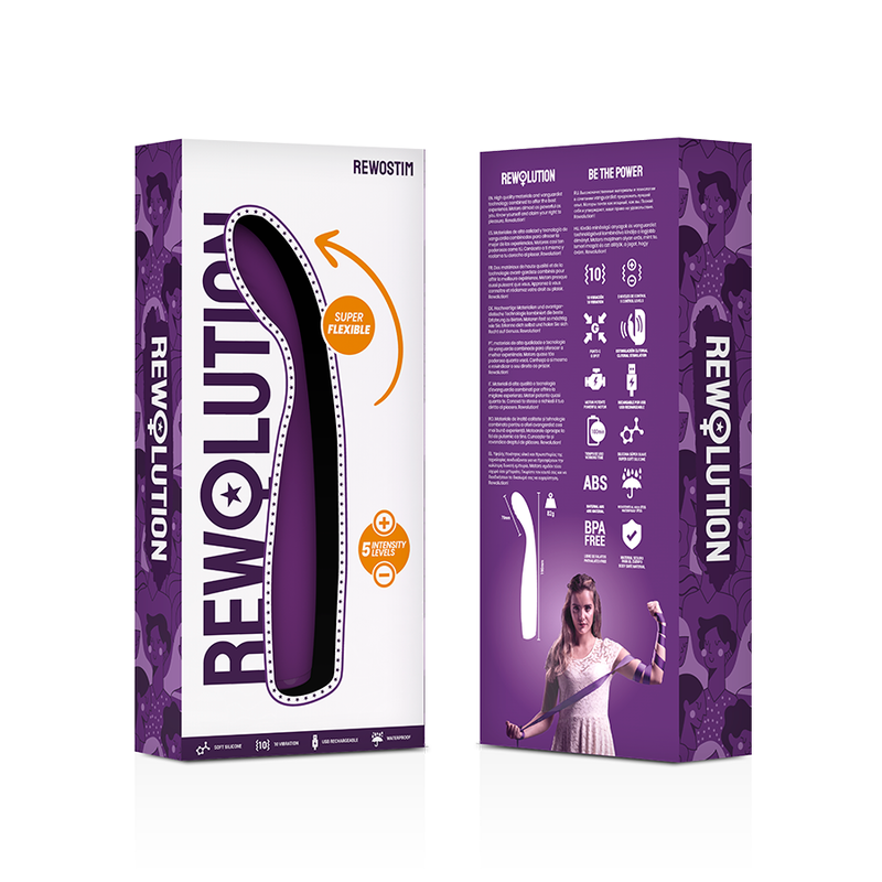 REWOLUTION - REWOSTIM FLEXIBLER VIBRATOR - Sexotim