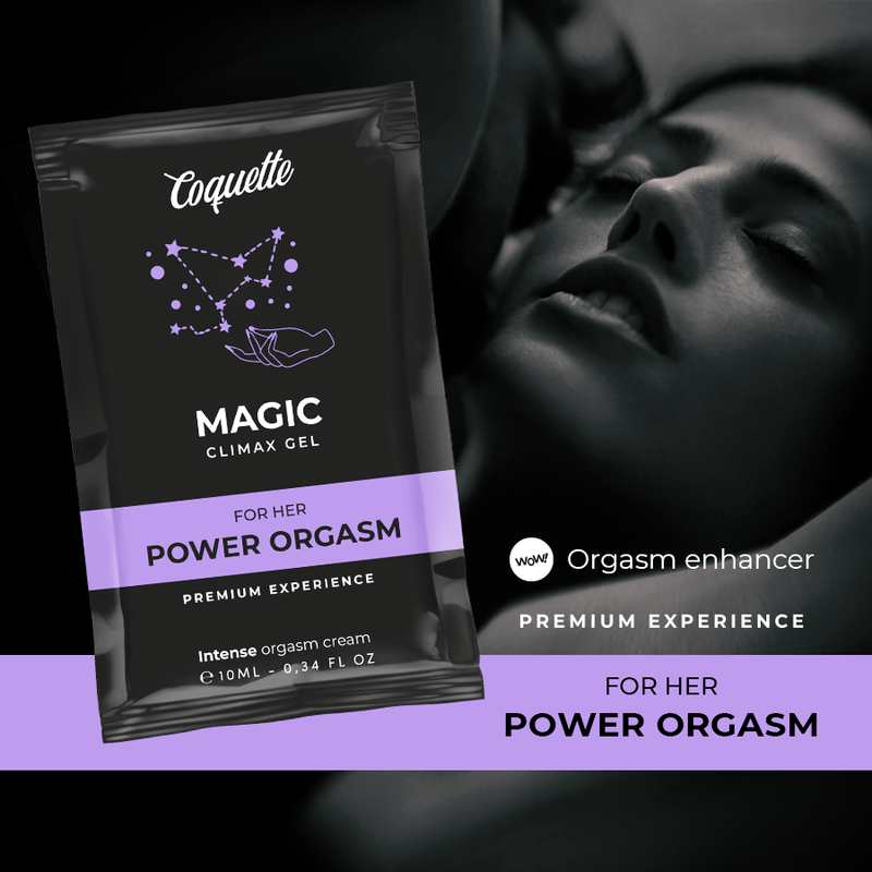 COQUETTE CHIC DESIRE - POCKET MAGIC CLIMAX GEL FÜR IHREN ORGASMUS VERBESSERENDES GEL 10 ML - Sexotim