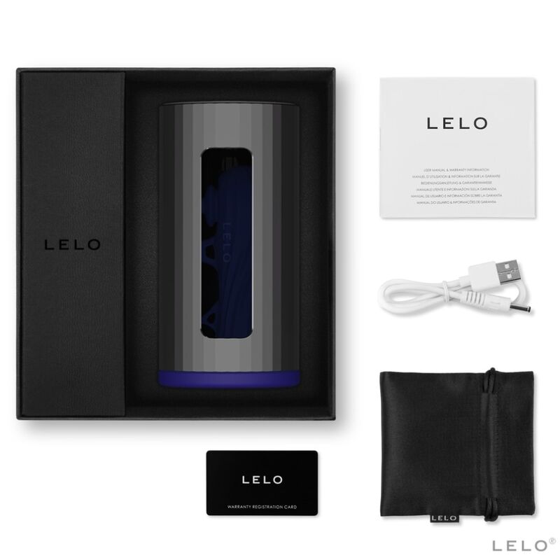 LELO - F1S V2 MASTURBATOR MIT BLAUER UND METALL-SDK-TECHNOLOGIE - Sexotim