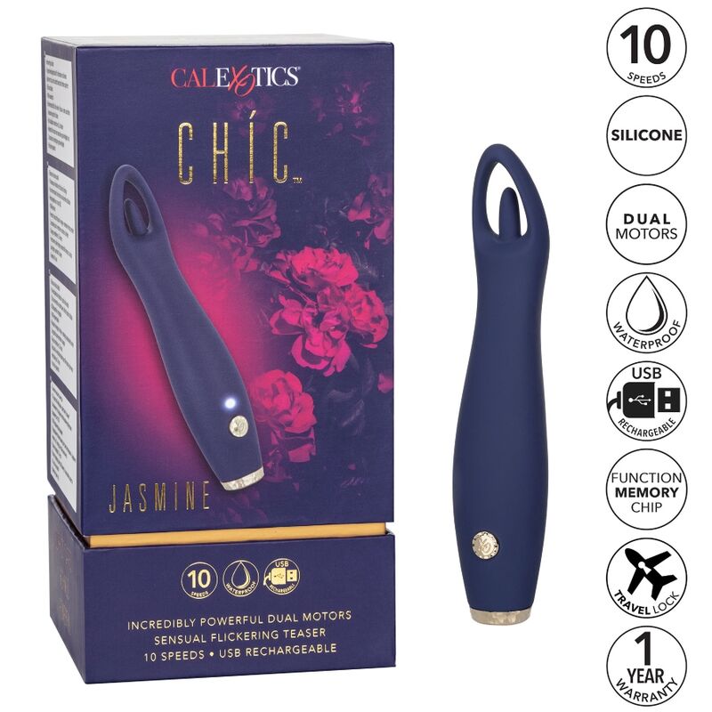 CALEXOTICS - CHIC JASMINE FLICKERING TEASER 10 GESCHWINDIGKEITEN - Sexotim