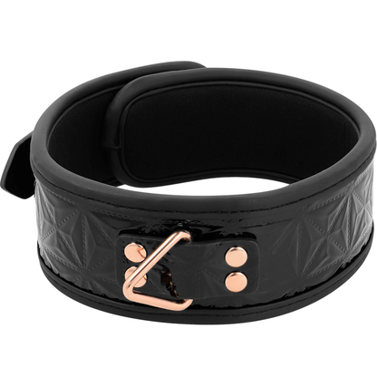 BEGME - BLACK EDITION PREMIUM VEGANER LEDERHALSBAND - Sexotim