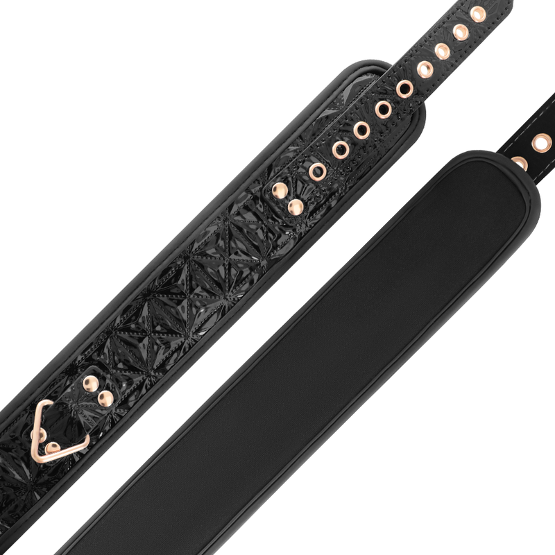 BEGME - BLACK EDITION PREMIUM VEGANER LEDERHALSBAND - Sexotim