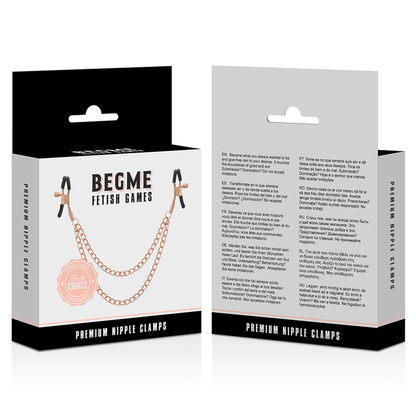 BEGME - BLACK EDITION PREMIUM NIPPELKLEMMEN DER BLACK EDITION - Sexotim