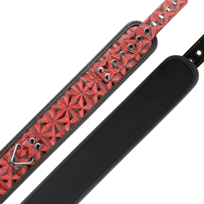 BEGME - RED EDITION PREMIUM VEGANES LEDERHALSBAND MIT NEOPRENFUTTER - Sexotim