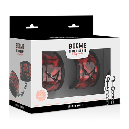 BEGME - RED EDITION PREMIUM-HANDSCHELLEN MIT NEOPRENFUTTER - Sexotim