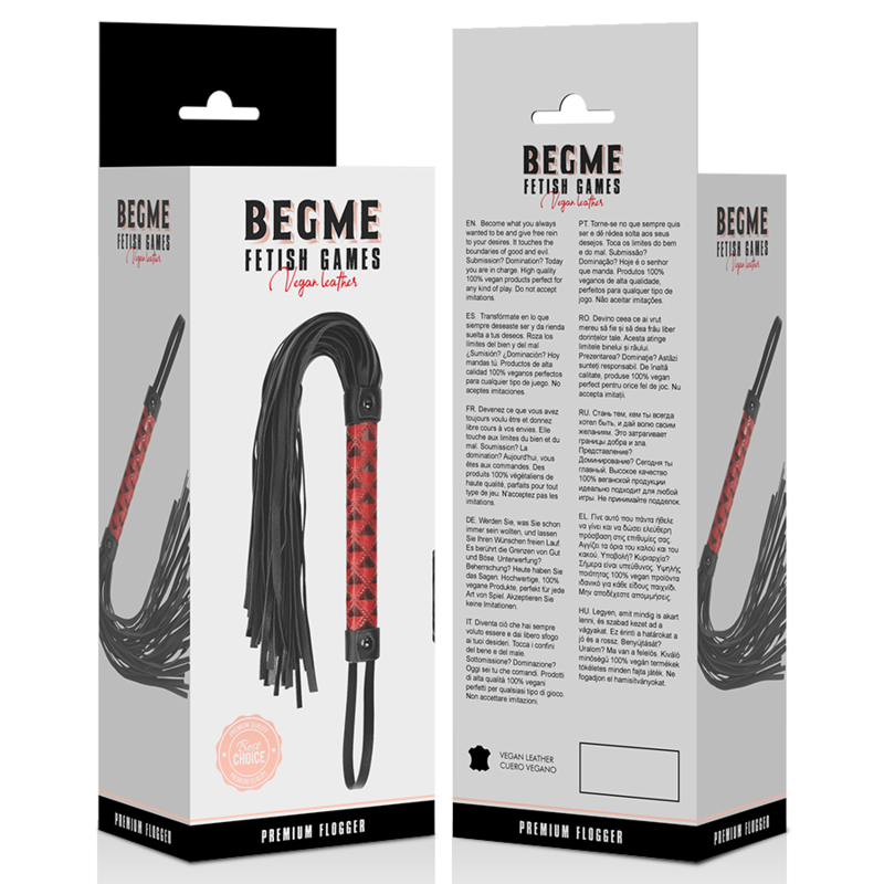 BEGME - RED EDITION VEGANER LEDERPEISEL - Sexotim