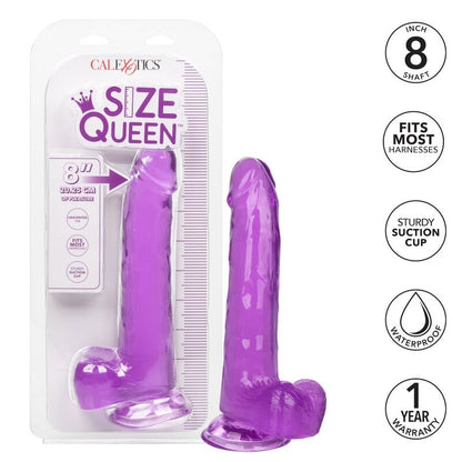 CALEXOTICS - GRÖSSE KÖNIGIN-DILDO LILA 20.3 CM - Sexotim