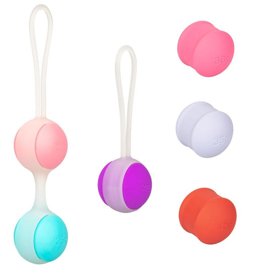 CALEXOTICS - SHE-OLOGY SET BOLAS KEGEL INTERCAMBIABLES - Sexotim