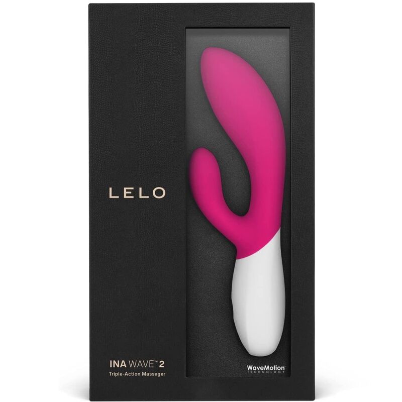 LELO - INA WAVE 2 VBRADOR LUXUS-SPEZIAL CERISE - Sexotim