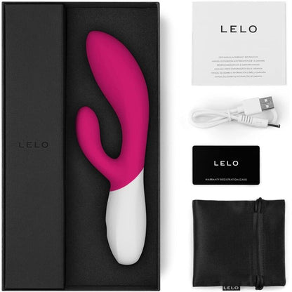 LELO - INA WAVE 2 VBRADOR LUXUS-SPEZIAL CERISE - Sexotim