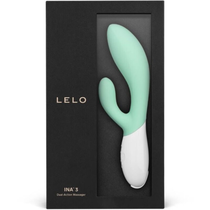 LELO - INA 3 GREEN RABBIT VIBRATOR LUXUS-ALGEN - Sexotim