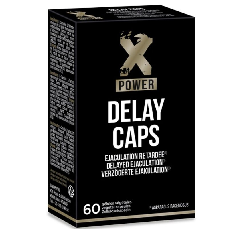 XPOWER - DELAY CAPS VERZÖGERTE EJAKULATION 60 KAPSELN - Sexotim