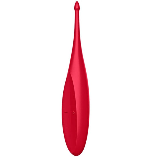 SATISFYER - TWIRLING FUN TIP VIBRATOR ROT - Sexotim