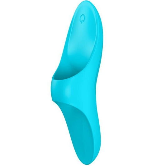 SATISFYER - TEASER FINGERVIBRATOR BLAUES LICHT - Sexotim