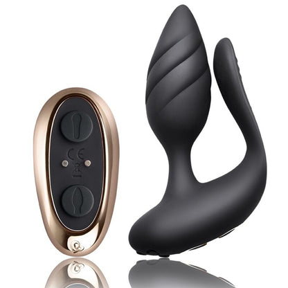 ROCKS-OFF - COCKTAIL PLUG FERNBEDIENUNG - SCHWARZ - Sexotim