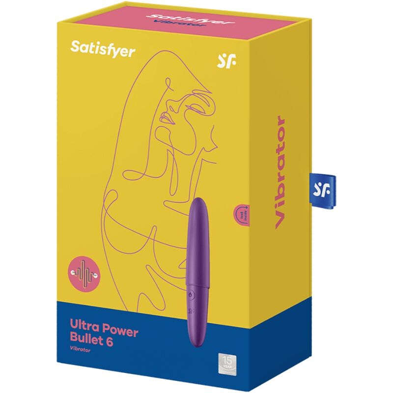 SATISFYER - ULTRA POWER BULLET 6 LILA - Sexotim