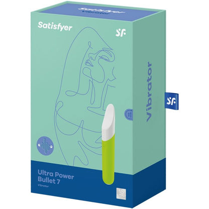 SATISFYER - ULTRA POWER BULLET 7 GRÜN - Sexotim