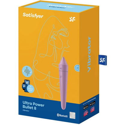 SATISFYER - ULTRA POWER BULLET 8 LILA - Sexotim