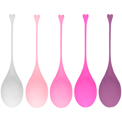 OHMAMA - SET MIT 5 KEGEL-ÜBUNGSBÄLLEN - Sexotim