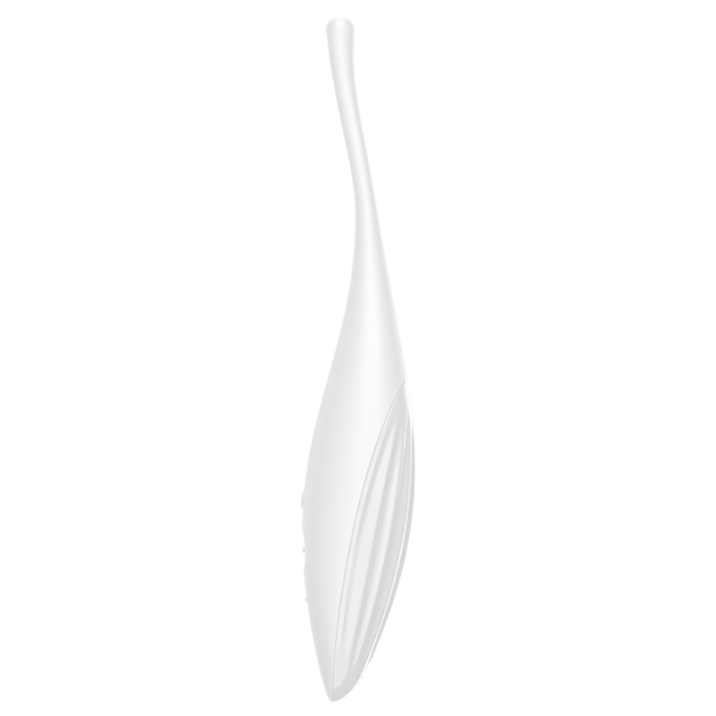 SATISFYER - TWIRLING JOY CLIT TIP VIBRATOR WEISS - Sexotim