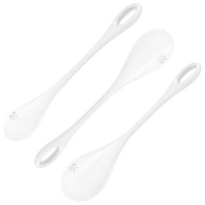 SATISFYER - YONI POWER 1 TRAININGSSET WEISS - Sexotim