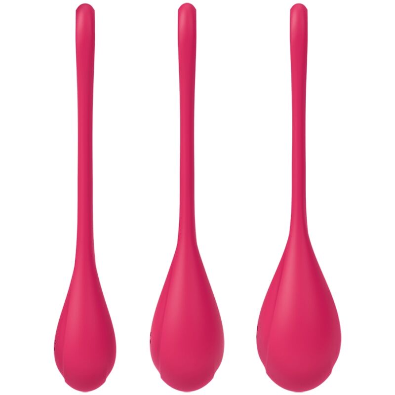 SATISFYER - YONI POWER 1 TRAININGSSET ROT - Sexotim