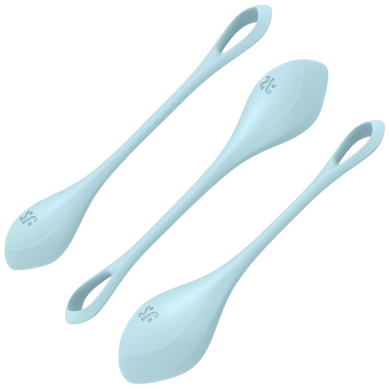 SATISFYER - YONI POWER 2 TRAININGSSET BLAU - Sexotim