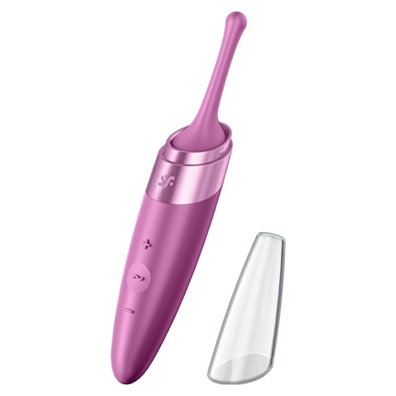 SATISFYER - TWIRLING DELIGHT CLIT TIP VIBRATOR LILA - Sexotim