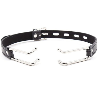 OHMAMA FETISH - LEDER-GAG MIT METALLHAKEN - Sexotim