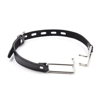 OHMAMA FETISH - LEDER-GAG MIT METALLHAKEN - Sexotim