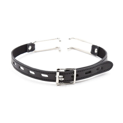 OHMAMA FETISH - LEDER-GAG MIT METALLHAKEN - Sexotim
