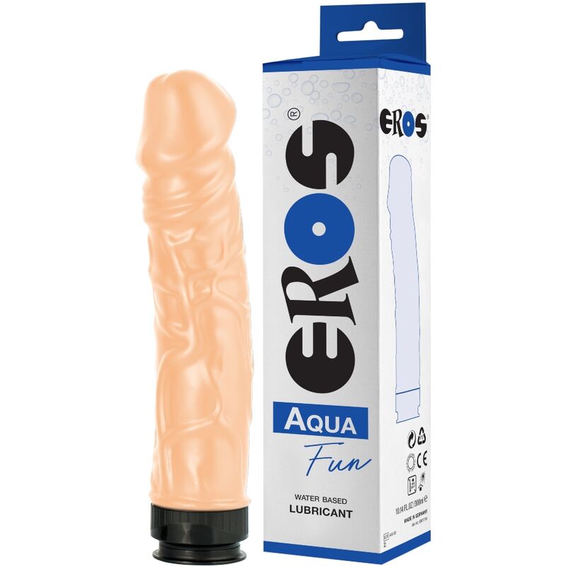 EROS - AQUA FUN DILDO UND GLEITMITTEL AUF WASSERBASIS - Sexotim