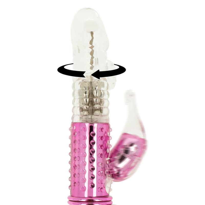 OHMAMA - VIBRATOR MIT ROTATIONSFUNKTION UND KLITORISTIMULATOR - Sexotim