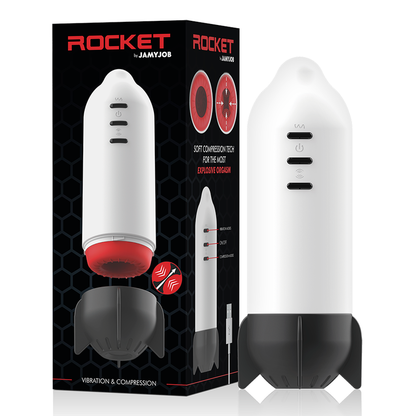 JAMYJOB - ROCKET MASTURBATOR SOFT COMPRESSION TECH UND VIBRATION - Sexotim