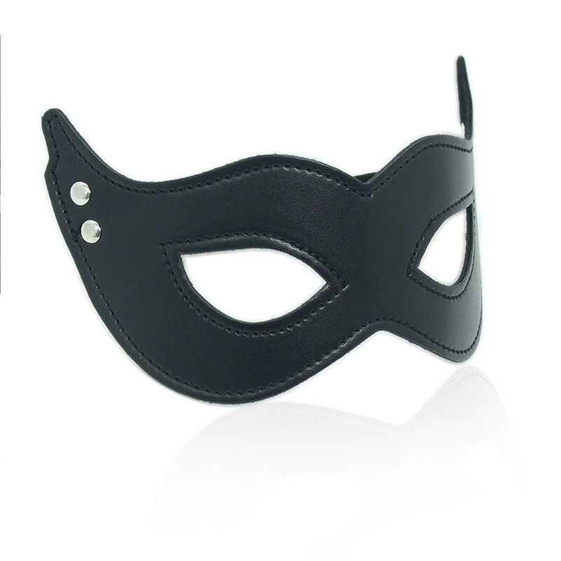 OHMAMA FETISH - PU-MASKE MIT KLEMMEN - Sexotim