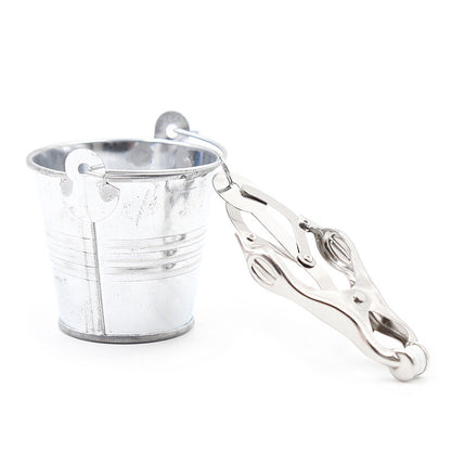 OHMAMA FETISCH NIPPELKLEMMEN MIT EIMER - Sexotim