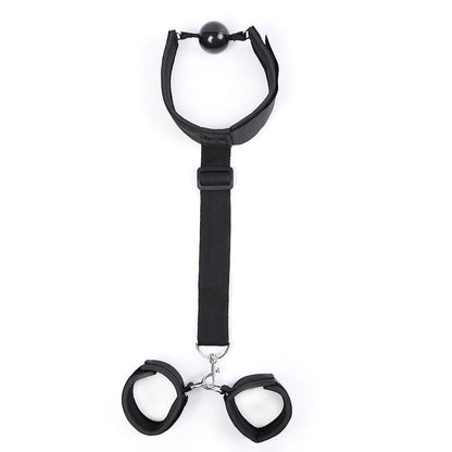 OHMAMA FETISH - NEOPREN KNEBEL MIT HANDMANSCHETTEN - Sexotim