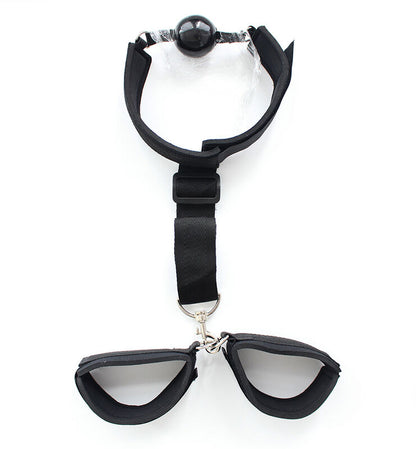 OHMAMA FETISH - NEOPREN KNEBEL MIT HANDMANSCHETTEN - Sexotim