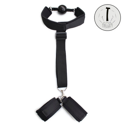 OHMAMA FETISH - NEOPREN KNEBEL MIT HANDMANSCHETTEN - Sexotim