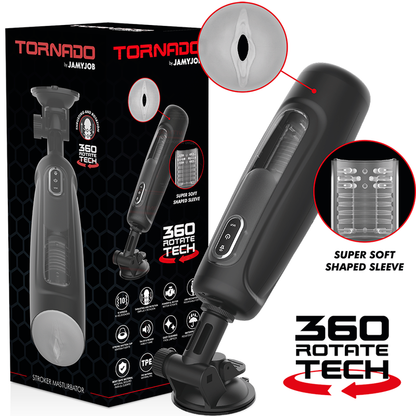 JAMYJOB - TORNADO 360 ROTATE TECH STROKER - Sexotim