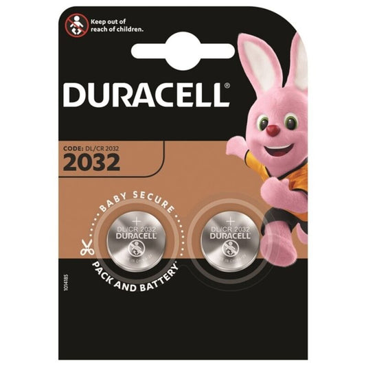 DURACELL - KNOPFBATTERIE LITIO CR2032 3V 2 EINHEIT