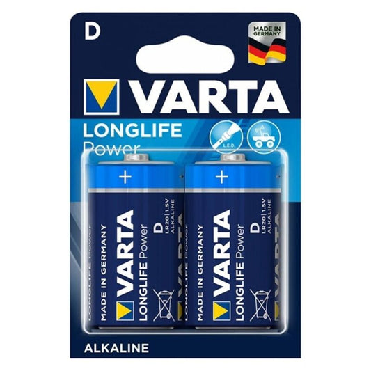 VARTA - LONGLIFE POWER ALKALIBATTERIE D LR20 2 EINHEIT - Sexotim