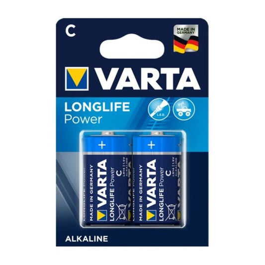 VARTA - LONGLIFE POWER ALKALIBATTERIE C LR14 2 EINHEIT - Sexotim