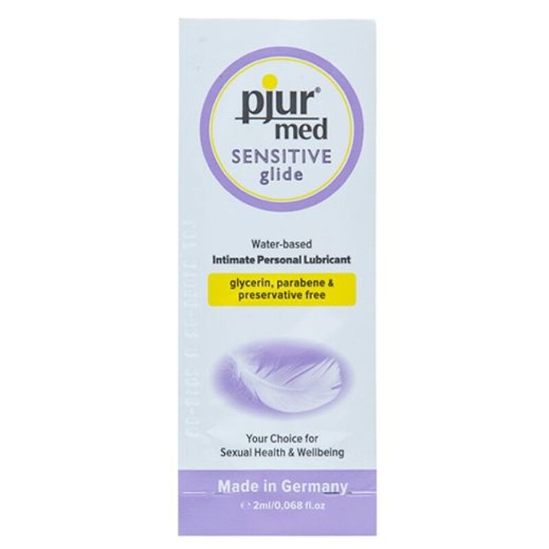 PJUR - MED SENSITIVE GLIDE GLEITMITEL AUF WASSERBASIS 2 ML - Sexotim