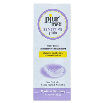 PJUR - MED SENSITIVE GLIDE GLEITMITEL AUF WASSERBASIS 2 ML - Sexotim